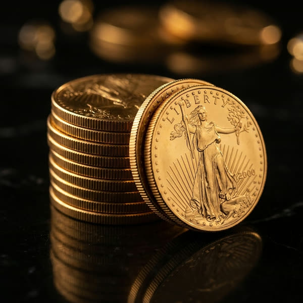 Gold bullion coins